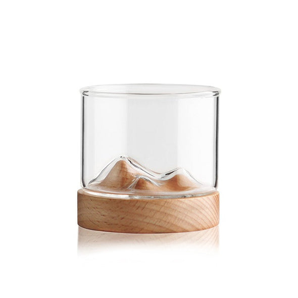 Wood Glass Tumblers by Komodoty