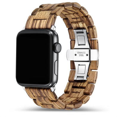 Wood Apple Watch Band by Komodoty