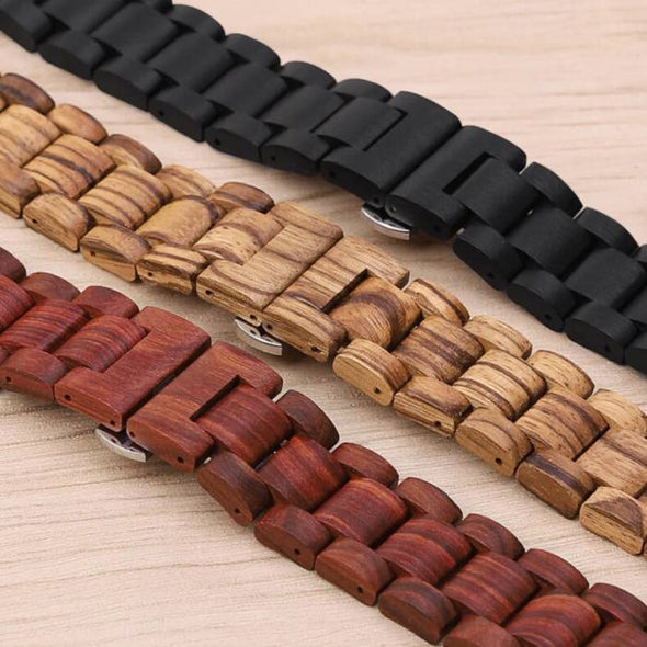 Wood Apple Watch Band by Komodoty