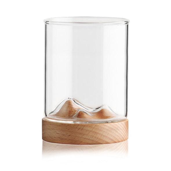 Wood Glass Tumblers by Komodoty