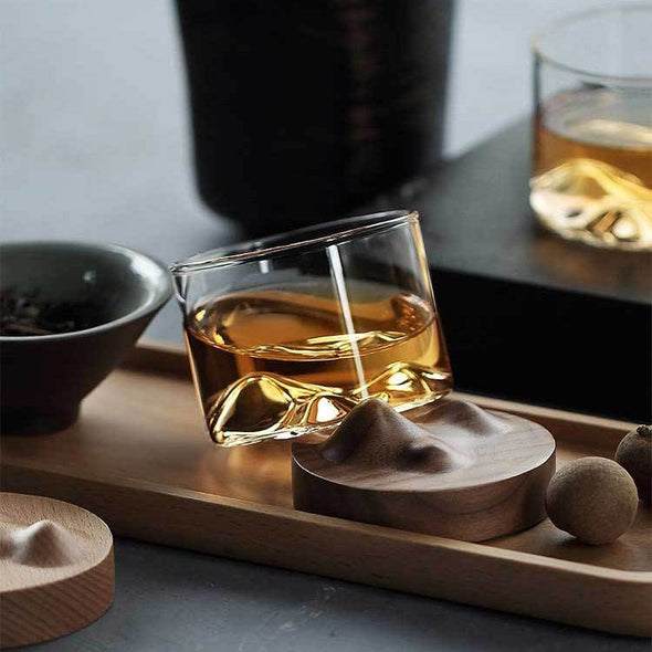 Wood Glass Tumblers by Komodoty