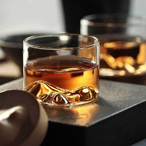 Wood Glass Tumblers by Komodoty
