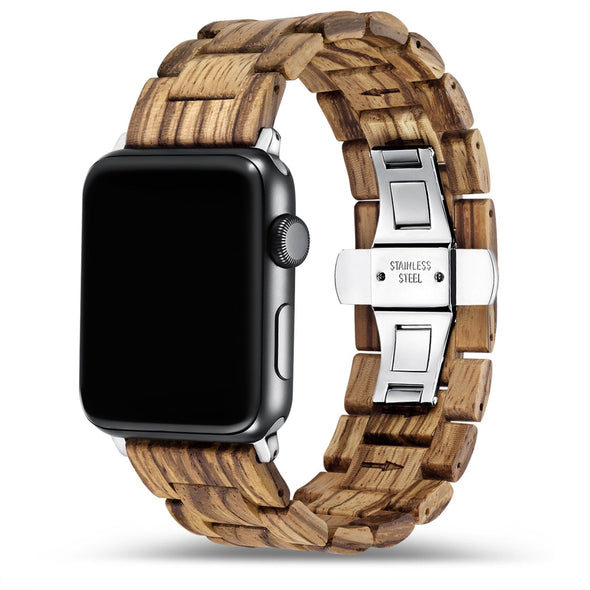 Wood Apple Watch Band by Komodoty
