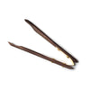 Tongs 10" Walnut + Brass, Toaster Tongs - Wooden Tongs - WoodWares